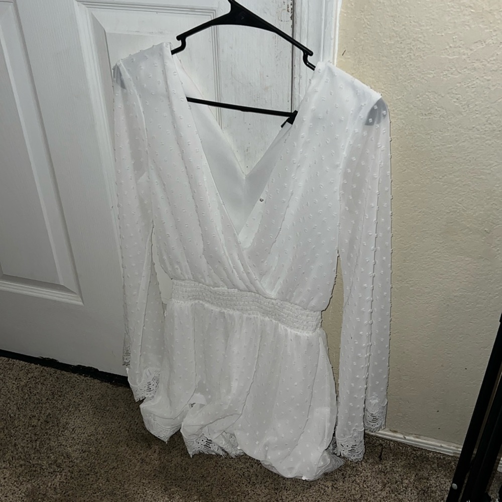 Lulus White Romper